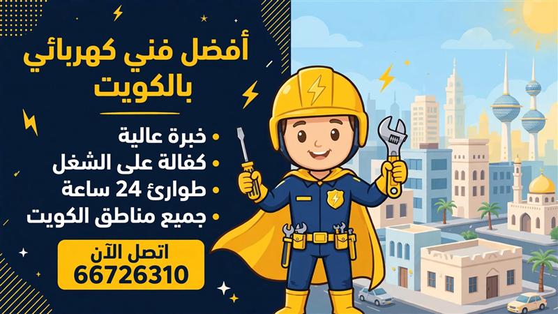 افضل فني كهربائي بالكويت