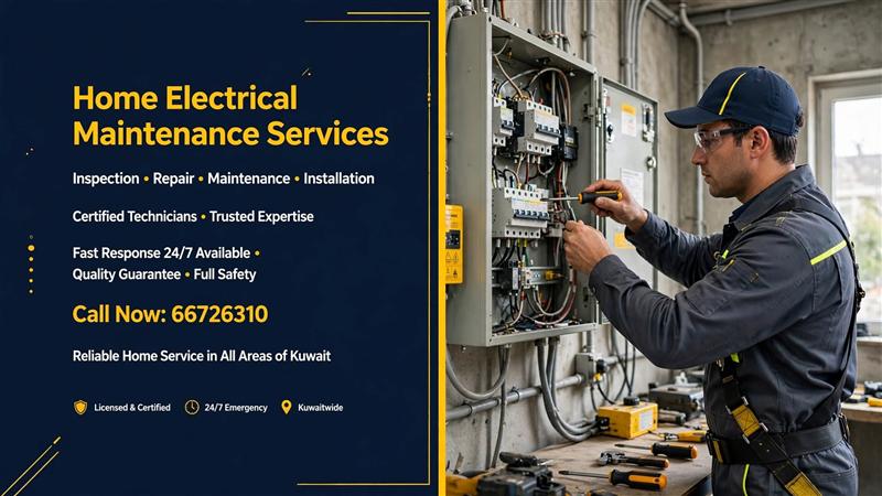 Home electrical maintenance Kuwait