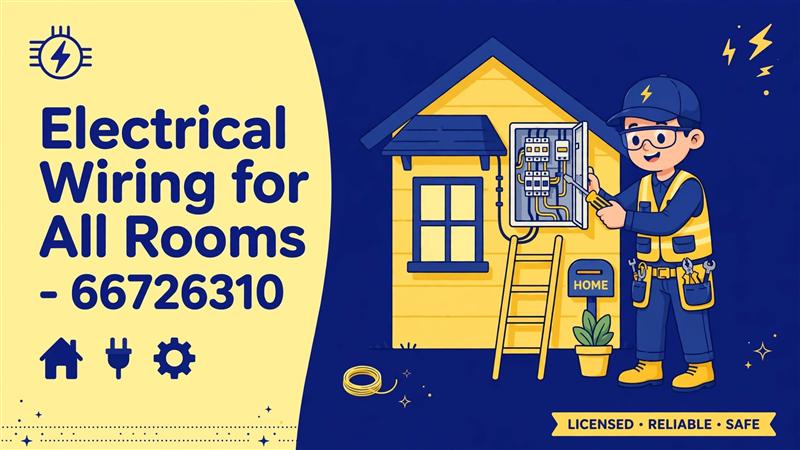 Wiring for all rooms